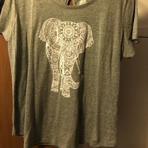 Elephant tee